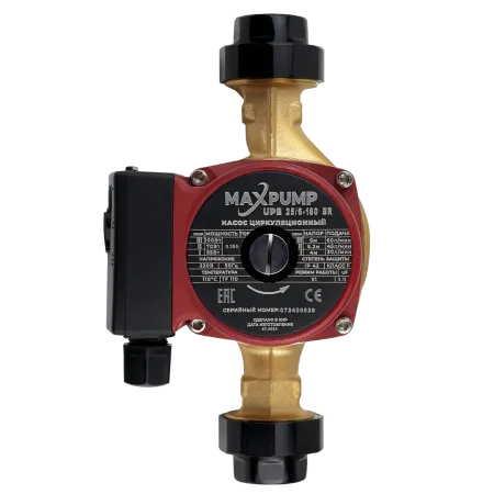 Циркуляционный насос MAXPUMP UPE 25/6-180 BR