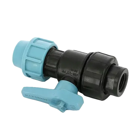 Кран шаровый компрессионный Unidelta 32 х 1" с внутренней резьбой