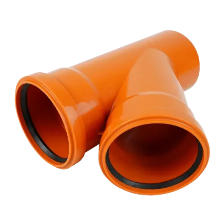 Тройник VALFEX 45⁰ градусов 110-110 для наружной канализации