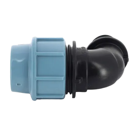 Колено компрессионное (угол) Unidelta 32 х ½" с наружной резьбой