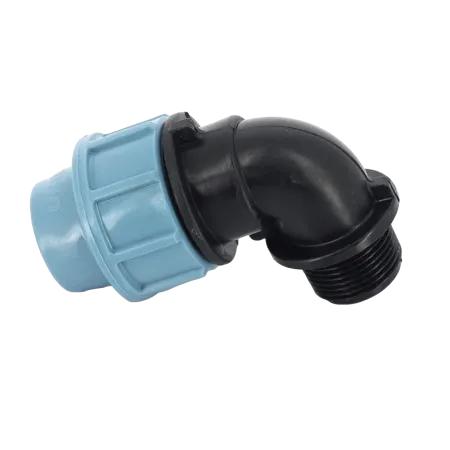 Колено компрессионное (угол) Unidelta 25 х 1" с наружной резьбой