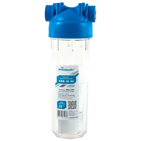 Магистральный фильтр для воды Аквабрайт АБФ-10-34